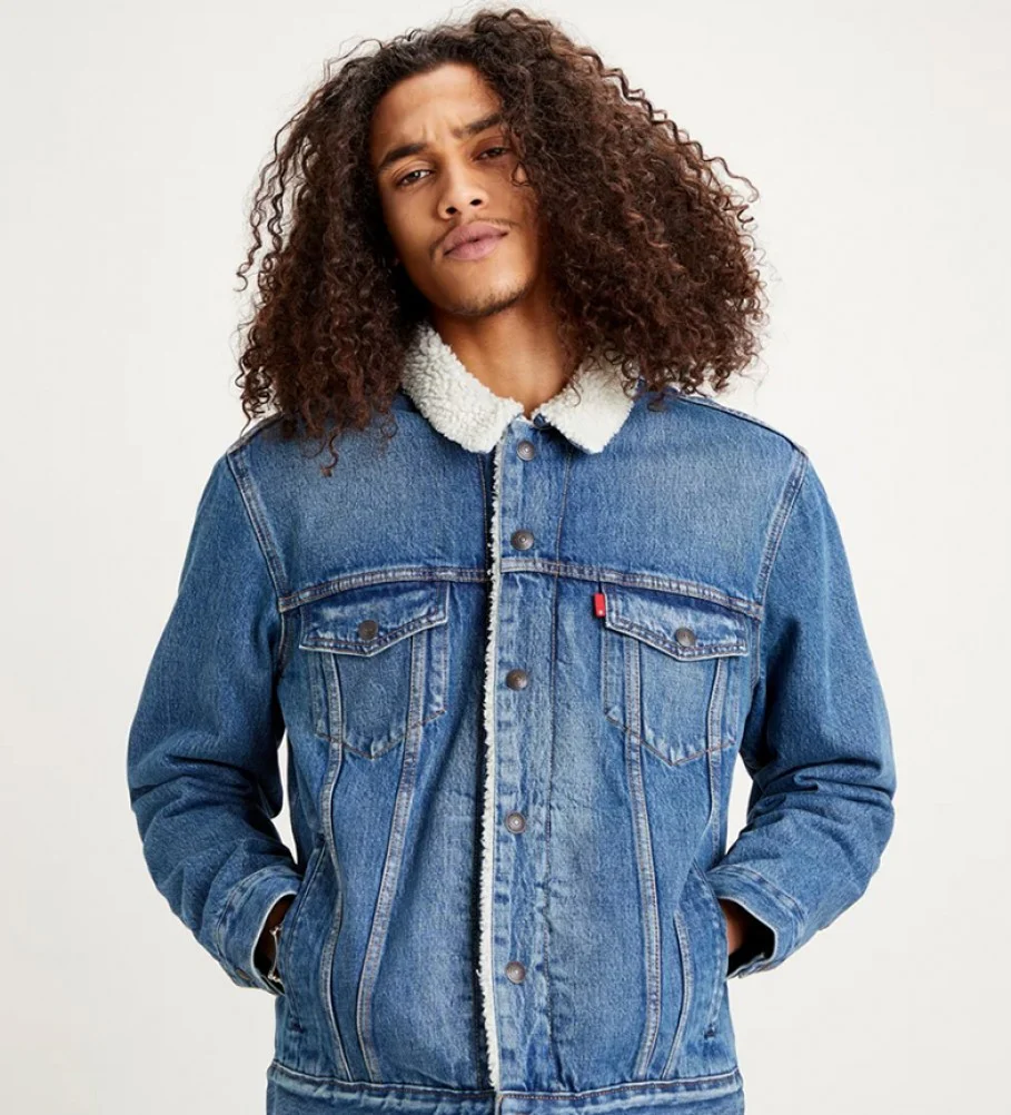 levi's uomo giubbino Type 3 Sherpa Trucke 16365-0128 - immagine 3