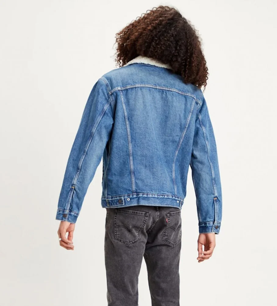 levi's uomo giubbino Type 3 Sherpa Trucke 16365-0128 - immagine 4