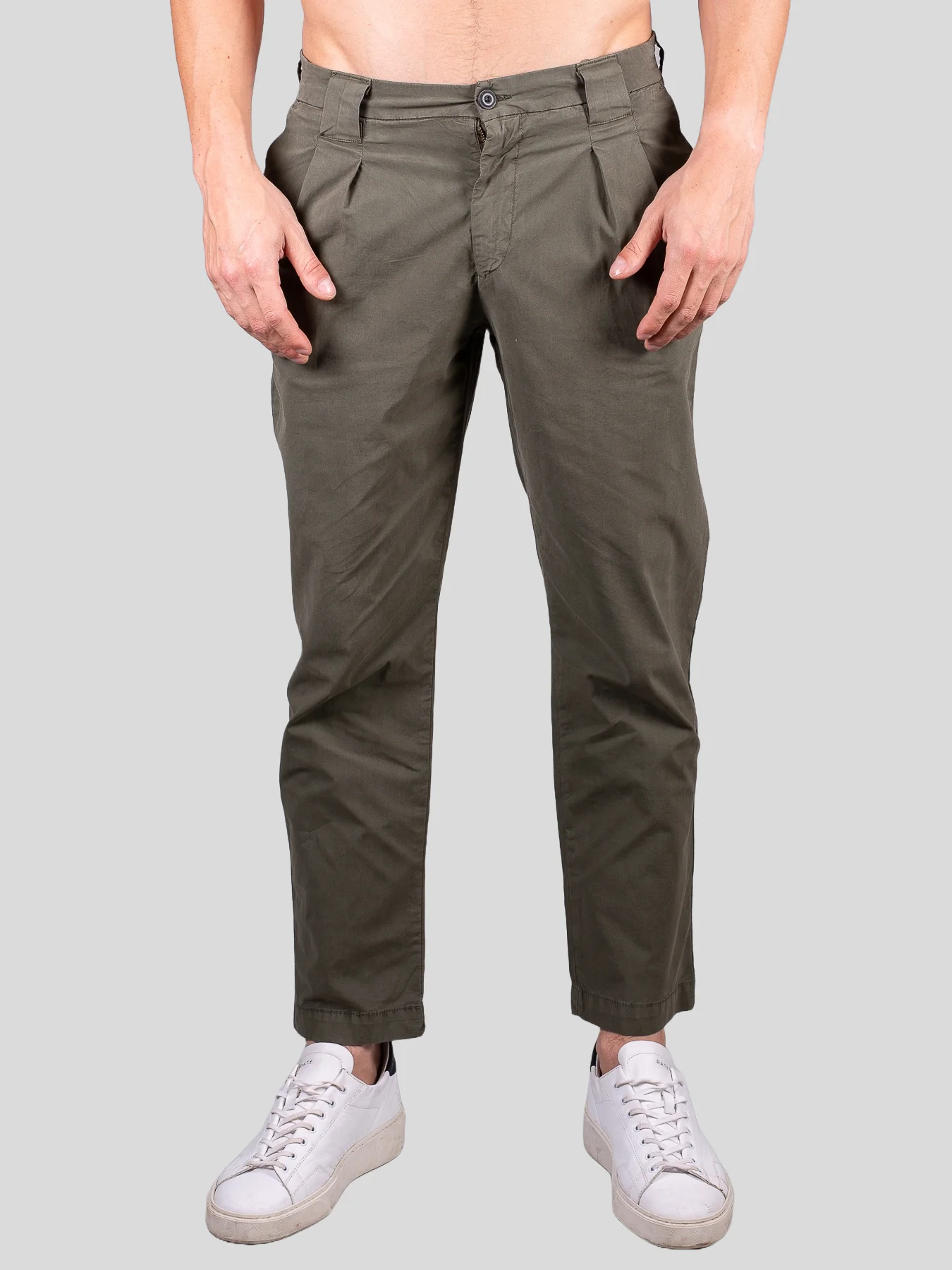 Gold Rush uomo pantalone gaza PESS361 militare