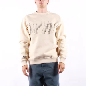 Octopus uomo felpa outline band 23WOSC03