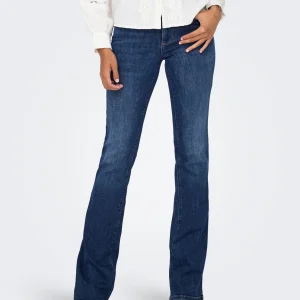 Only donna jeans Ann Mid Flared 15337824 Dark Blue