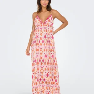 Only donna abito Elanor 15345903 Sangria Sunset