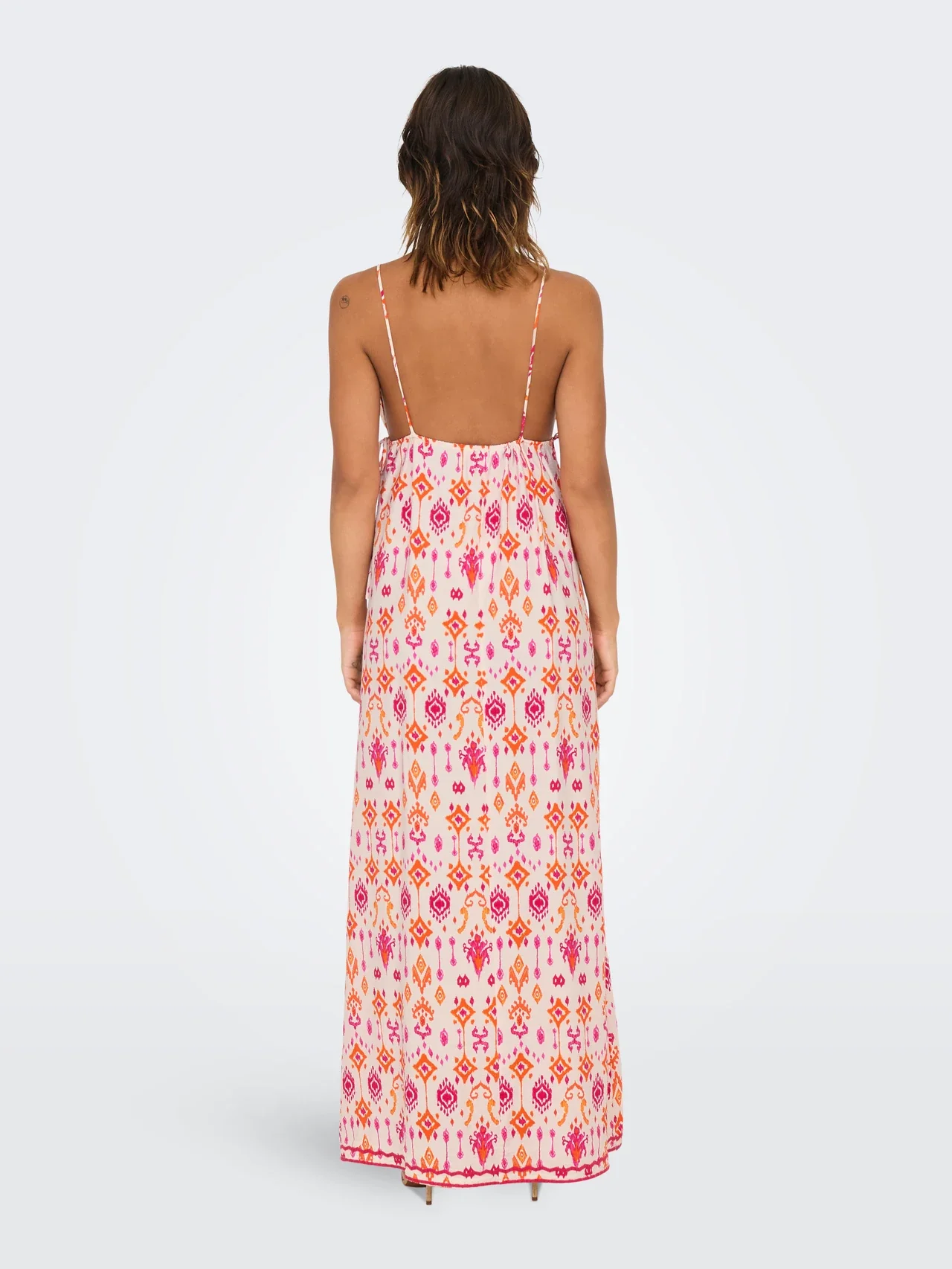 Only donna abito Elanor 15345903 Sangria Sunset - immagine 3