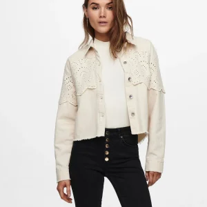 Only donna giubbino Elena Crochet 15232378 moonbeam