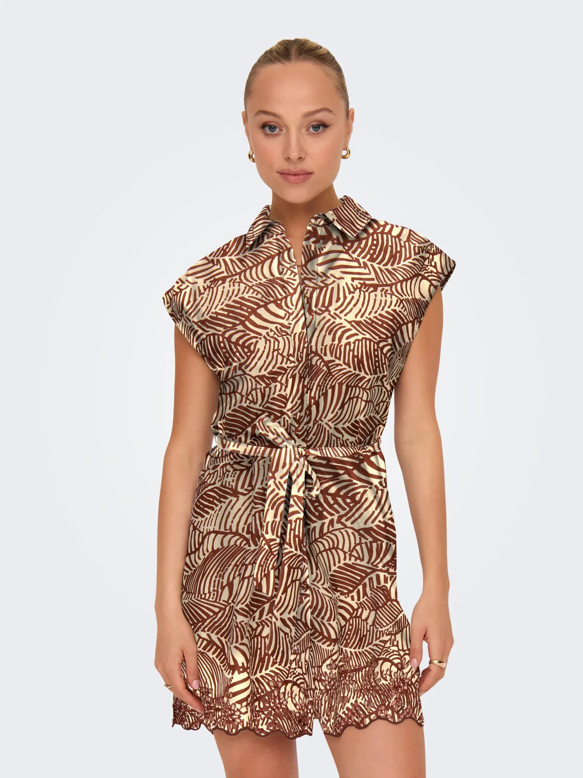 Only donna abito Lou Life 15314411 Sable