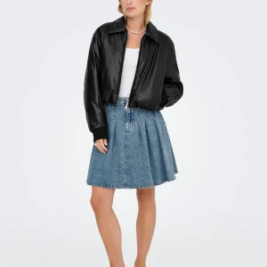 Only donna giubbino Marie Faux Leather 15349548 Blac