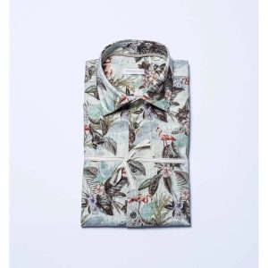 Alessandro la Mura Uomo Camicia Orchidea