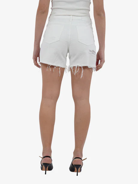 Glamorous donna short HC0229 Bianco - immagine 3