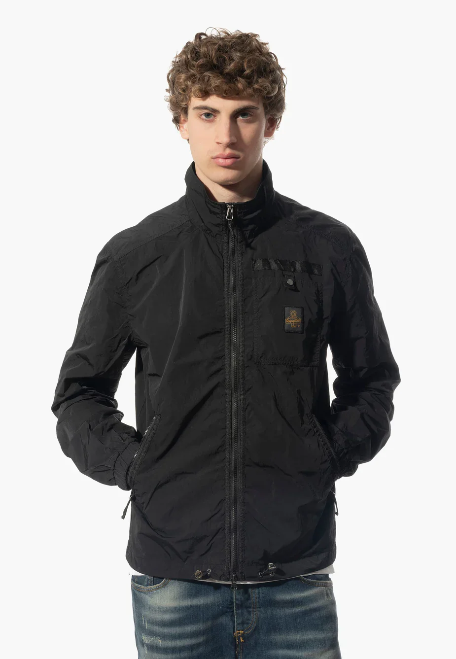 Refrigiwear uomo giubbino Nunz RM0G99418NY G06000 nero