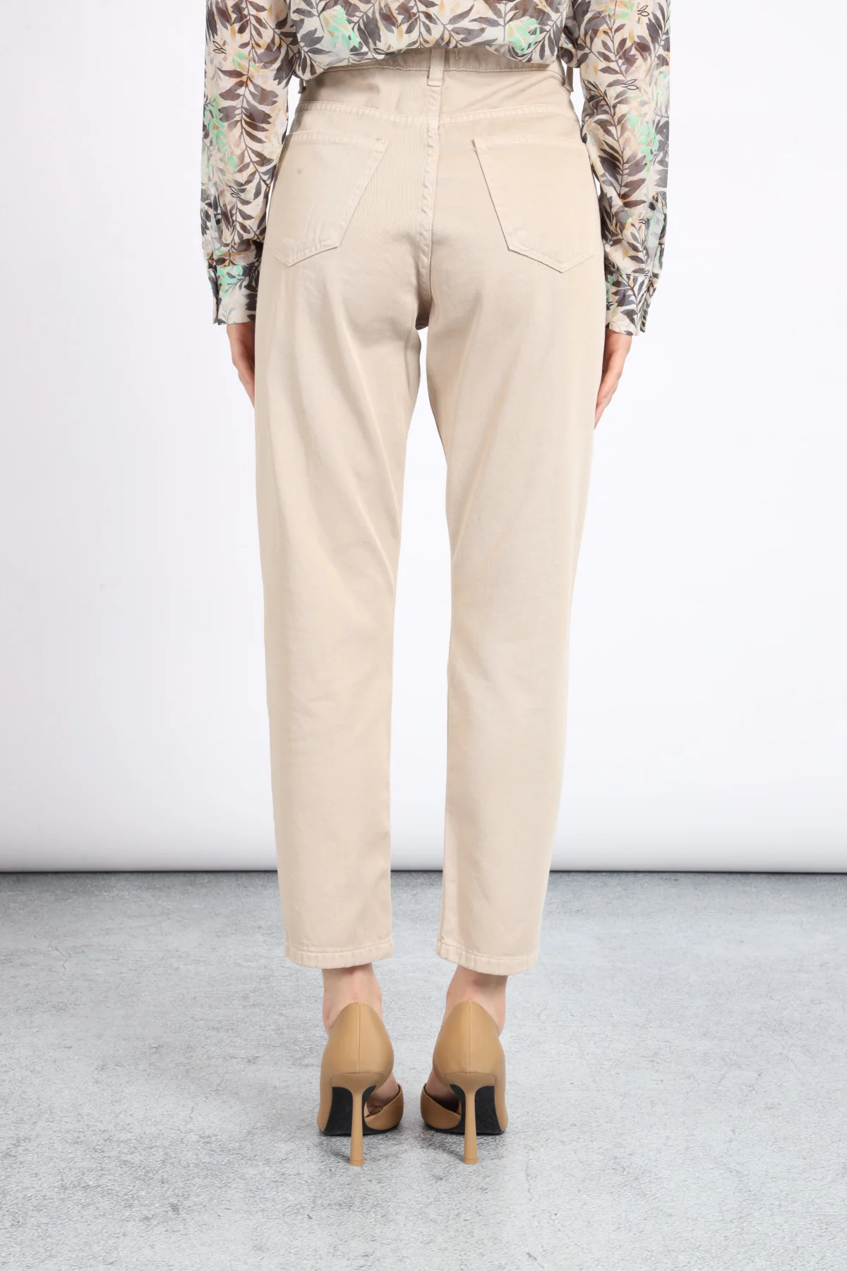 Susy Mix Donna Pantalone Denim Bianco SM134 - immagine 3