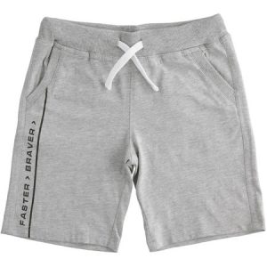 Pantaloncino IDO color grigio con stampa laterale nera