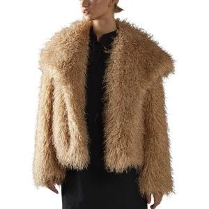 Glamorous donna pelliccia AN5324 caramel