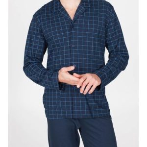 Pigiama Serafino O A GIACCA in puro cotone JULIPET