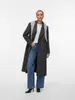 Vero Moda donna cappotto Garner Long 10333998 M.Grey - immagine 3
