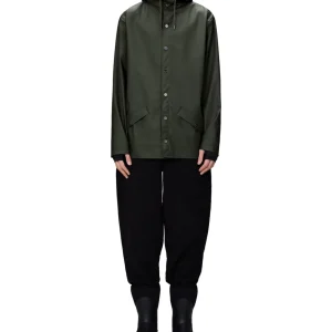 Rains uomo giubbino jacket RA12010 I25 Green