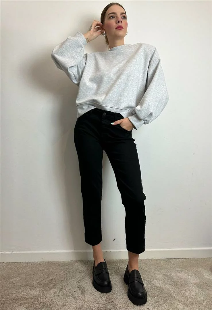 Vicolo donna jeans DS0129 Nero - immagine 2