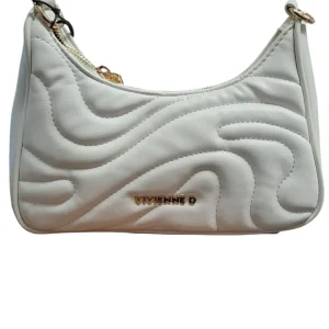 Vivienne D. donna borsa Mini Waves V135 Bianco