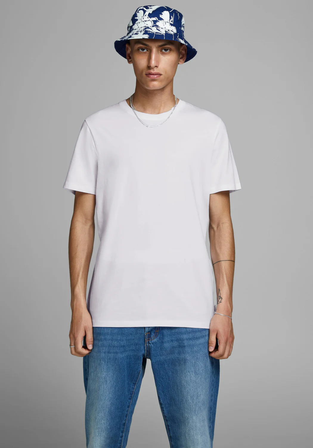 Jack & jones uomo t-shirt organic basic 12156101 - immagine 2