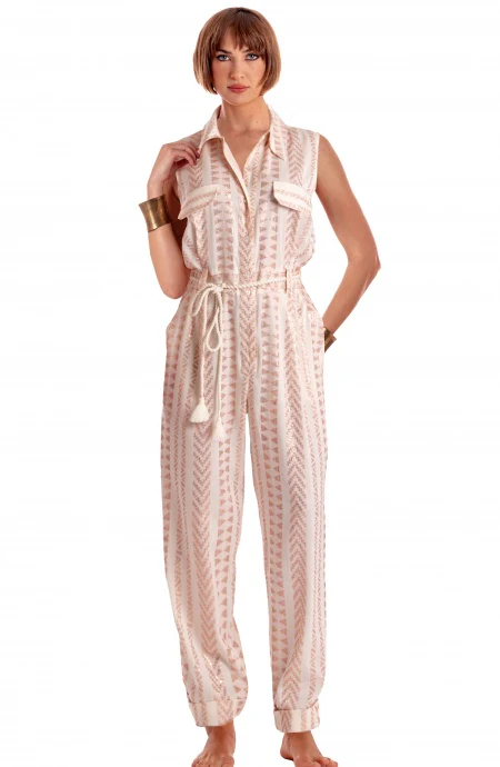 TUTA LUNGA LUREX CON CINTURA PIN-UP STARS - immagine 2