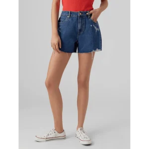 Vero Moda Donna Short Zuri Loose Noos Denim Dark Blue 10286387