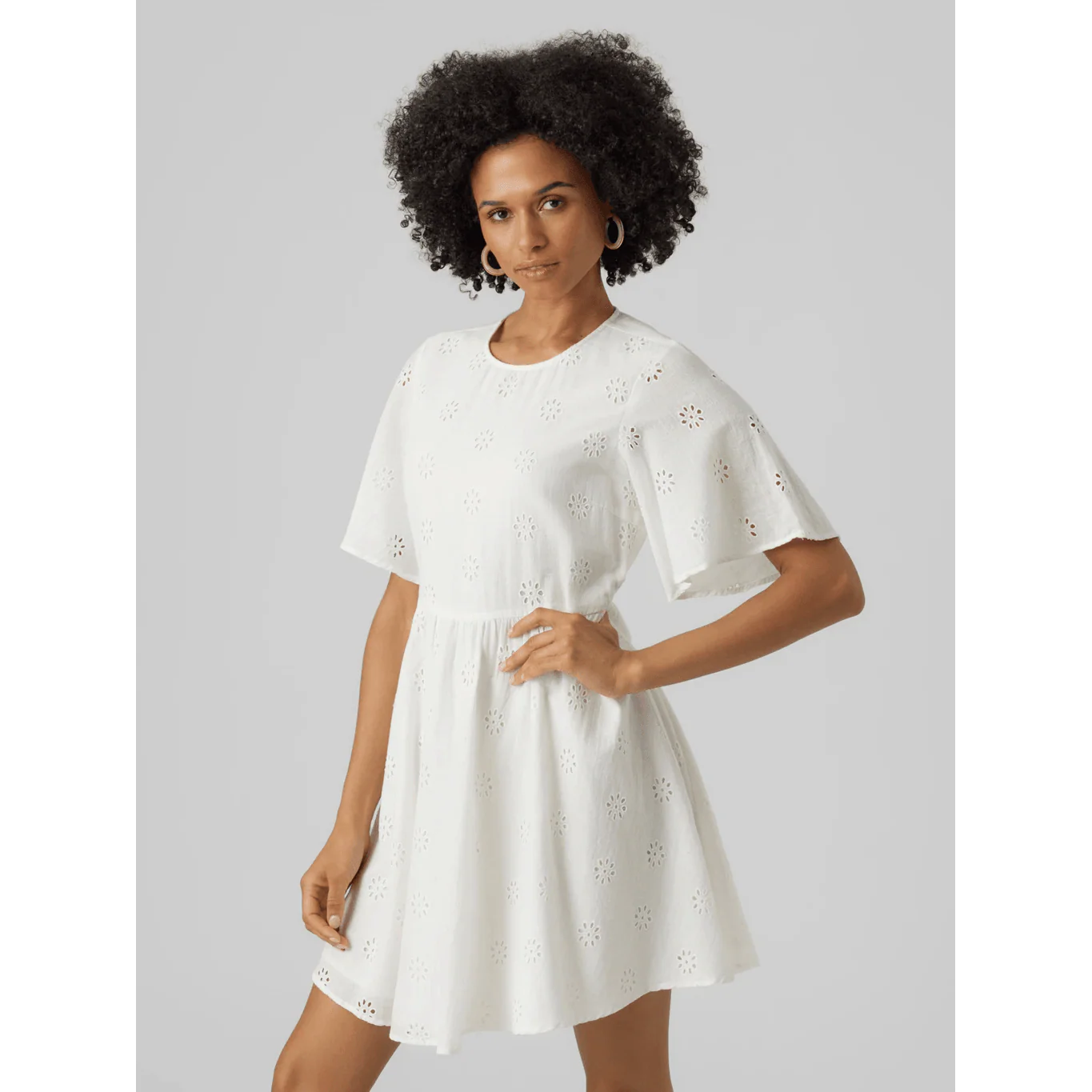 Vero Moda Donna Abito Maja Bianco 10281728 - immagine 3