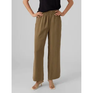 Vero Moda Donna Pantalone Carmen Wide Noos BIANCO 10278926