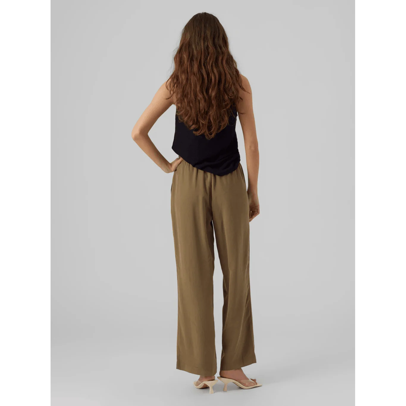 Vero Moda Donna Pantalone Carmen Wide Noos BIANCO 10278926 - immagine 4