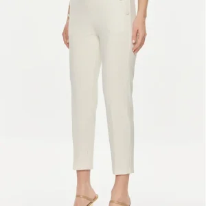 Vicolo donna pantalone a sigaretta TB0113 Burro