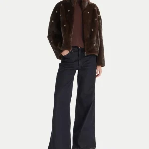 Vicolo donna cappotto TF0047 FONDENTE