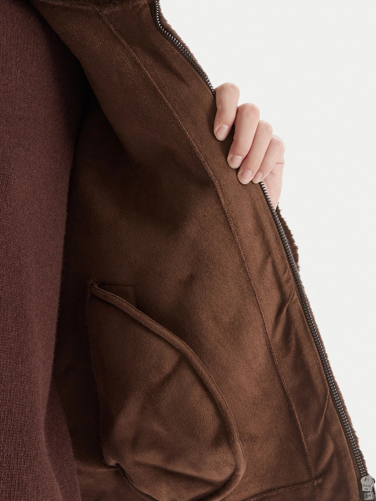 Vicolo donna cappotto TF0047 FONDENTE - immagine 5