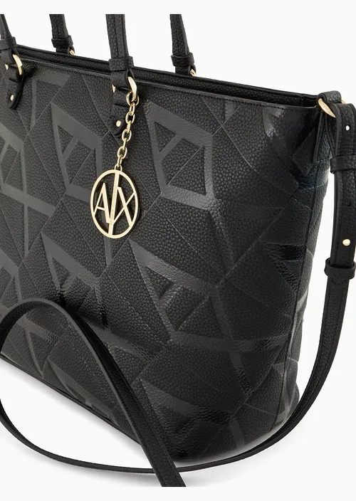 armani exchange donna borsa 949187 4F784 19921 Nero - immagine 3