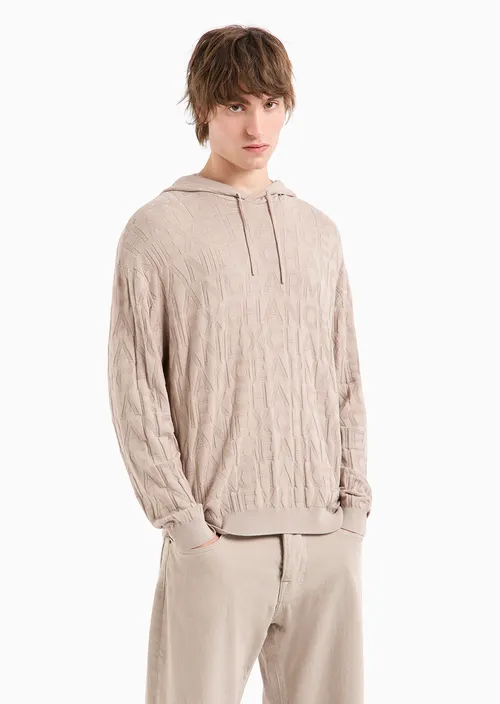 armani exchange uomo maglia 6DZM1R ZM4DZ 17AB Beige - immagine 2