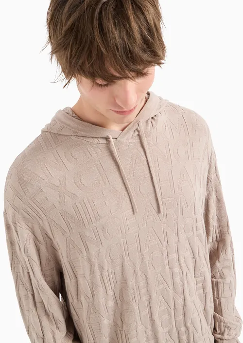 armani exchange uomo maglia 6DZM1R ZM4DZ 17AB Beige - immagine 4