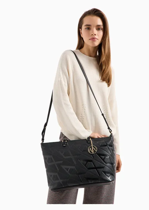 armani exchange donna borsa 949187 4F784 19921 Nero - immagine 2